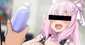 [sakanaya] Staff ni Biyakuiri Drink o Watasare, Hatsujou Manko ni Tanetsuke Press (Hakui Koyori)