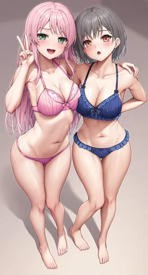 [lambda] 燈ちゃんと愛音ちゃん (バンドリ)