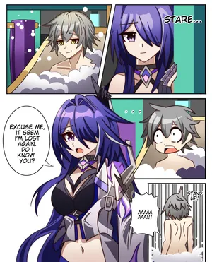 Bath Time with Acheron