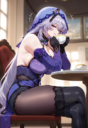 BlackSwan / 黑天鹅 (Honkai: Star Rail) (162p) miyabi ai generated