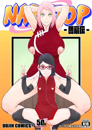 [Karakishi Youhei-dan Shinga (Sahara Wataru)] NARUTOP Uchiwa-den (Boruto) [Digital] [English]