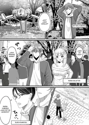 [Mashiro no Hihoukan (Labui)] Nyotaika de Time Slip!? Genshi Sekai de Akuyuu to Fuufu Seikatsu!? [Spanish] [TF Scans]