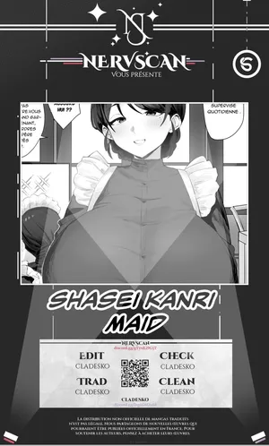 [Hotate-chan] Shasei Kanri Maid | Semen Milk Maid [french] nervscan]