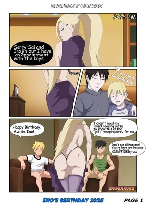 Ino's birthday By Erogakure