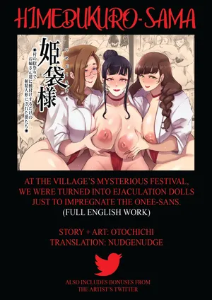 [SOUND MILK (Otochichi)] Himebukuro-Sama | At the Village's Mysterious Festival, We Were Turned Into Ejaculation Dolls Just To Impregnate the Onee-sans (FULL ENGLISH + BONUS)