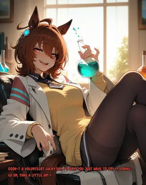[.moan-verse] Agnes Tachyon x Jungle Pocket  (Uma Musume Pretty Derby) | Fute x Female [AI Generated]