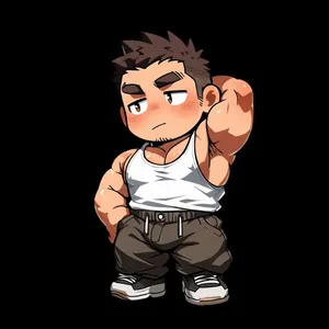 [JB] Character Sticker GIF  [AI Generated]