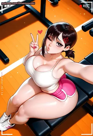 DreamcoreArt - Set 1405 - Kobeni BBC (Patreon) (AI Generated)