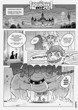 "PEACH FATE" (ongoing) page01 - 11 by Futanarix