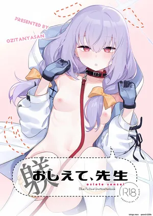 (C103) [Ozitan Yasan (Mameojitan)] Oshiete, Sensei (Blue Archive) (SCANMTL)