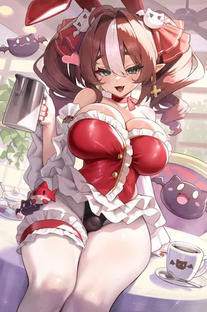 [白色灯] skeb絵ふたなりっ娘