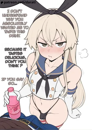 (TEASER) Shimakaze and the magic drink