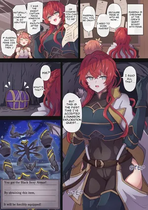 [Nine(KA-9)] Ecchi na Yoroi wo Kyōsei Sōchakusareru Saburina | Sabrina is Forced to Wear Sexy Armor (Granblue Fantasy) [English]