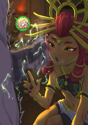 [pz-x] The Legend of Zelda - Riju's Dungeon Date (Breath of the Wild)