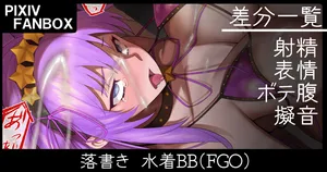 [ジョニー] 落書き 水着ＢＢ