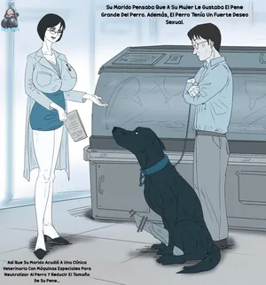 [Ante90] Female Big Breasts x Dog