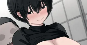 [煙ハク] 親戚のコに生乳首あてゲームで遊ばれちゃうお姉さん