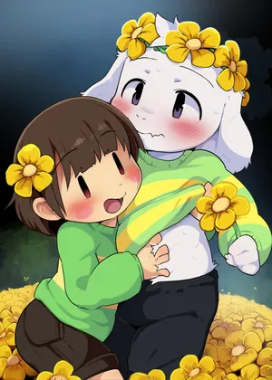 [DAGASI] Mofumofu na Shinyuu (Undertale) [Decensored]