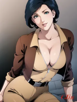 ARATA'S MOTHER AS COVER GIRL [CjinAI]