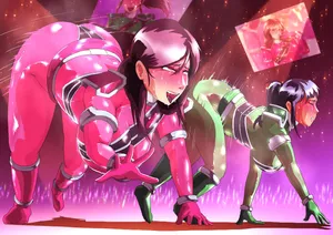 [Zizi] キラメイヒロインけつ振りダンスステージ！