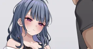 [あまみだれ] しーちゃんに仕方なく見抜きさせてもらってぶっかけ♡