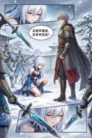 [unifans] 浅洐 『百花劫』镜流篇 [AI Generated]