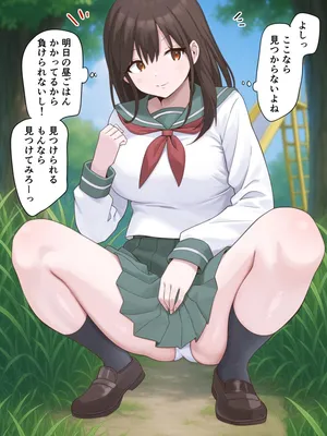 [さな] かくれんぼ中の限界女子