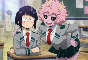 When Friendship Degenerates into Lesbian Desire - Jiro's Secret Treasure [AI Generated]