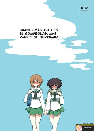 (Panzer Vor! 15) [Ooarai Nourakudou (Noumen)] Bouhatei wa Takaku Moroi | The Higher the Breakwater, the Quicker It Is to Crumble (Girls und Panzer) [ESPAÑOL] [CristoferDeLosAndes]