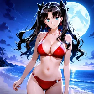 (Patreon - WaifuRain) Rin Tohsaka From Fate/Stay Night - Tentacles Opening [AI Generated]