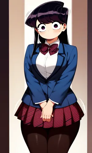 Komi-san can't c communicate - Komi Shouko daidoujipv ai generated