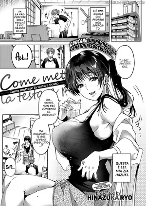 [Hinazuka Ryo] Come mettere la testa a posto [Italian] (Decensored)