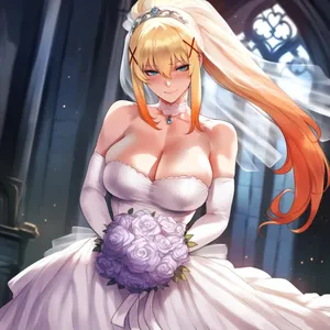 (Mogu-Tyan) Darkness Wedding [AI Generated]