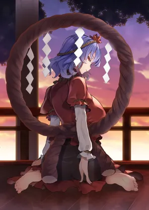 [冬扇] 神奈子様裸差分