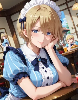 [Santpixv Art] Akane Hououji – Extra Sets (Megami no Café)