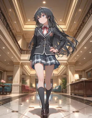 Yukinoshita Yukino_Sex at the hotel (sample) [AI Generated]
