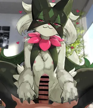 [Dikk0] Finally attacked by the Meowscarada I've raised since Nyaoha, forced into a fluffy-petting, non-consensual mating session CG collection ❤ (Pixiv Fanbox)