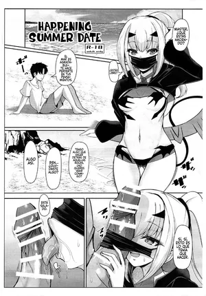 C102) [Rocket Chousashitsu (Koza)] Happening Summer Date (Fate/Grand Order) [Spanish] [Rakuen Translations]