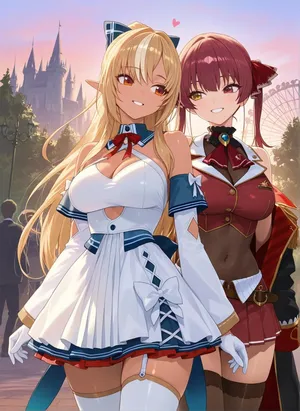 2025-10-14 Marine x Flare   RAMETAKI (PATREON) AI GENERATE