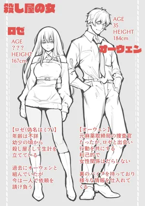 [kojimasarako]殺し屋の女(pixivFANBOX)