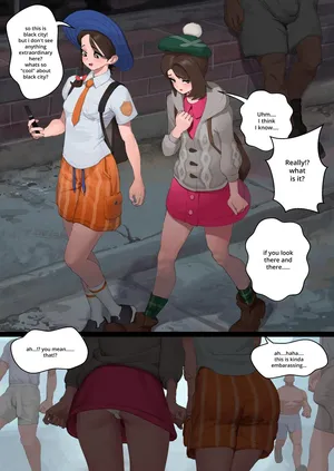[wjs07] Gloria and Juliana visit Black City (Pokemon)