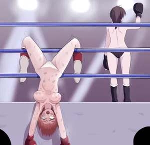 [虚無太郎 ]格闘少女失神白目痙攣KO