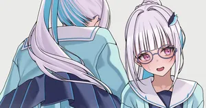 [あまみだれ] lz様に図書館で見抜きさせてもらう♡