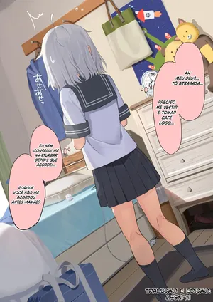 [Lemon Tea] Uma Garota Que não Consegue Parar  de se Masturbar, Mesmo Estando Atrasada [Portuguese-BR] [J.Senpai]