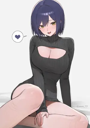 [sooon] えっちなセーターを着てくれたszrnと (にじさんじ)