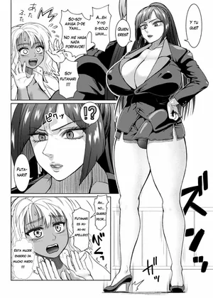 [ray-raw (Nobuhiro)] Futanari Bitch Gal wa Suki desu ka? Ch. 5 [Spanish] [Decensored]
