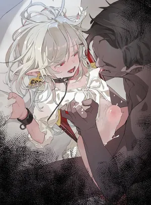 [Biyobiyo]【Manga (Chinese)】Toraware no Kyūketsuki Elika Chō〇 Chikubi-zeme & Kairaku-ochi 【Manga 4p・Irasuto 1-mai + Sabun・Dezain Rafu】