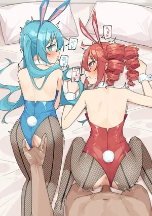 [ぐるてん] バニー ミクテト えちち (VOCALOID)