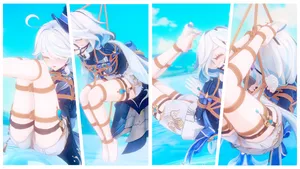 [bazy]Furina 小蛋糕的消化方式 杂图only 差分