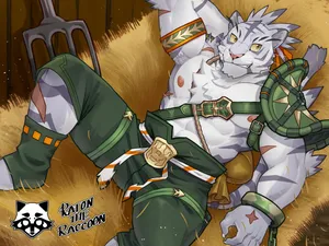 [RatonTheRaccoon] Kuro (Claw) X Shiro (Nimbus) (World Flipper)